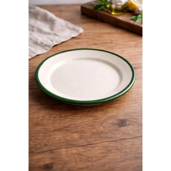 Emaye Servis Tabağı Seti, 25 cm, 4lü