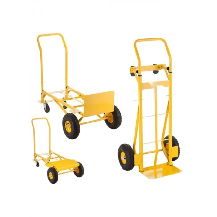 Endüstriyel Çok Fonksiyonlu El Arabası (150/200 Kg Kapasiteli)