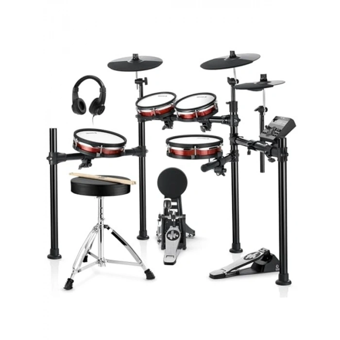 Endüstriyel Standart Elektronik Davul Seti, 10 inç Taks