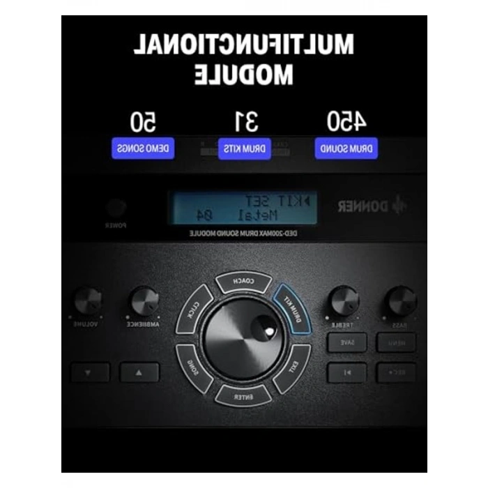 Endüstriyel Standart Elektronik Davul Seti, 10 inç Taks