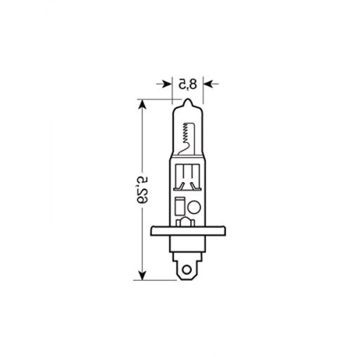Enerji Tasarruflu Ampul - 12V H1 55W, %30 Daha Parlak