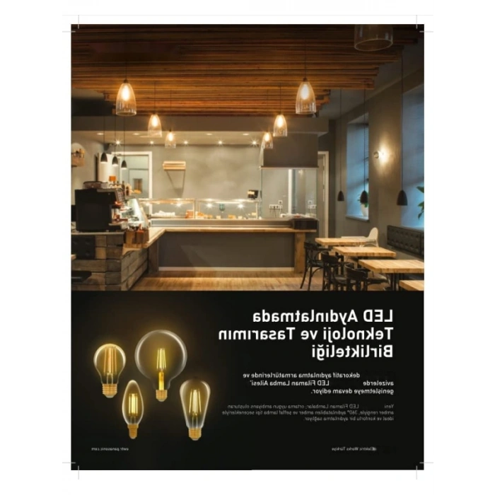 Enerji Tasarruflu E27 LED Lamba, Sarı Işık 7W, 806LM, 2700K