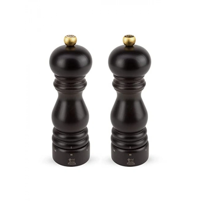 Ergonomik 18 cm Tuz ve Karabiber Değirmeni Seti