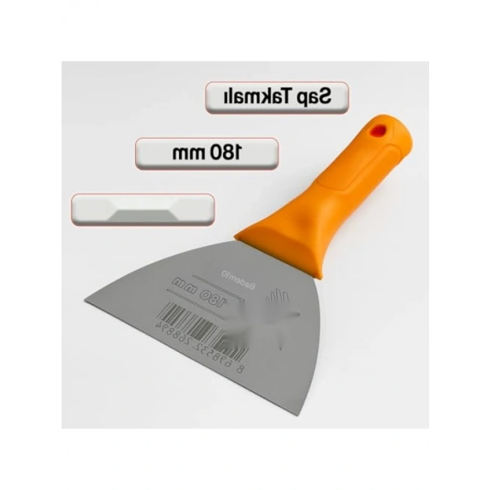 Ergonomik 180 mm Sıva ve Boya Spatulası