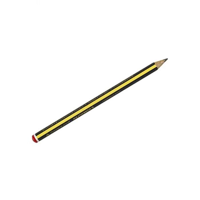 Ergonomik Ağaç Cidarlı Jumbo Kurşun Kalem - 2B Dereceli
