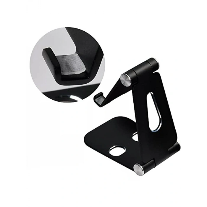 Ergonomik Ayarlanabilir Katlanabilir Telefon Tutucu, Kaymaz Taban