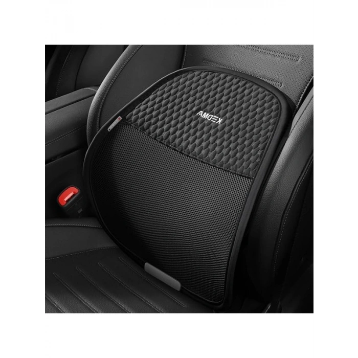 Ergonomik Bel Destek Mindere, Siyah Renkli