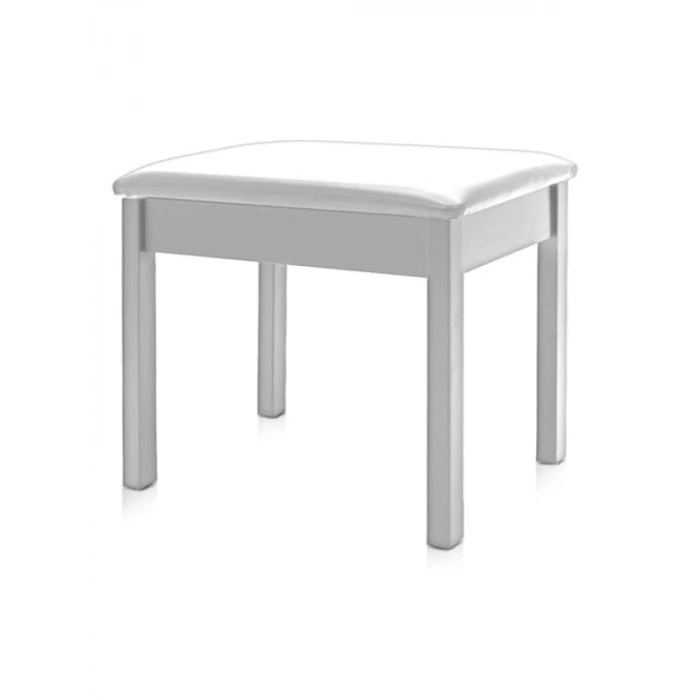 Ergonomik Beyaz Piyano Taburesi