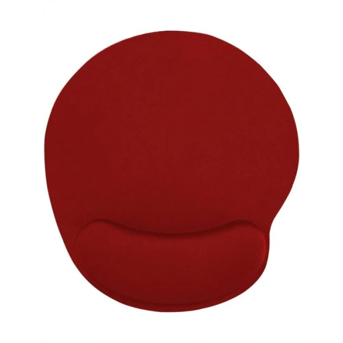 Ergonomik Bilek Destekli Jel Mouse Pad, 26x21 cm Kaymaz Taban