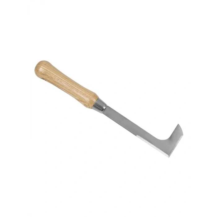 Ergonomik Dişbudak Saplı Paslanmaz Çelik Bahçe Ayıklama Bıçağı