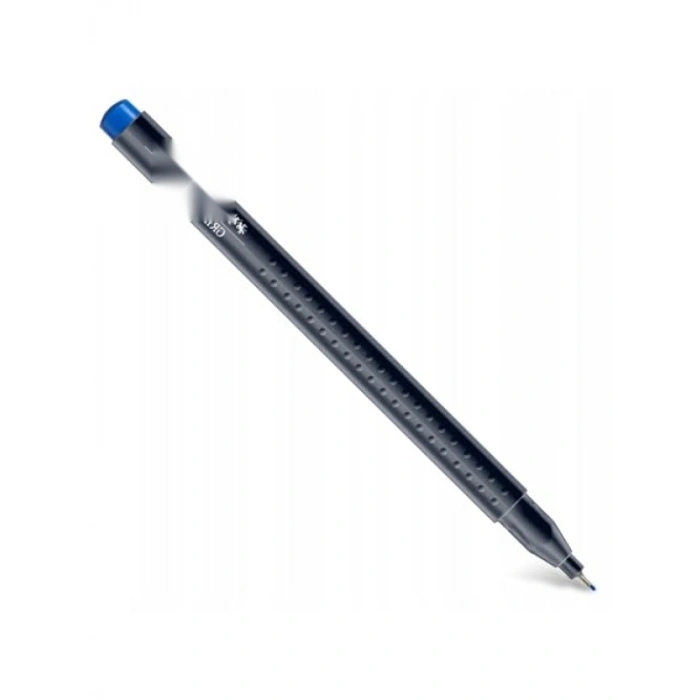 Ergonomik Grip Finepen, 0.4 mm, Mavi