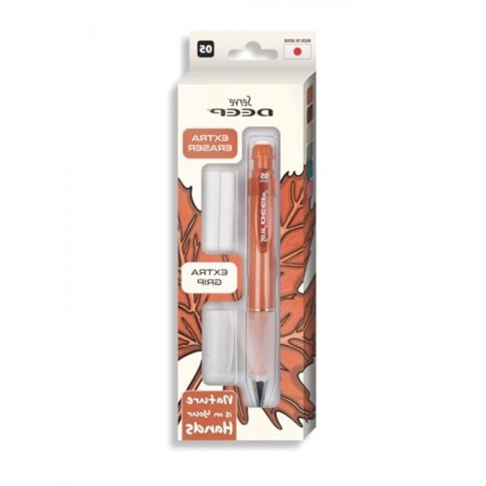 Ergonomik Grip ve Yedek Silgili Kalem Seti, 0.5 mm Uç Kalınlığı