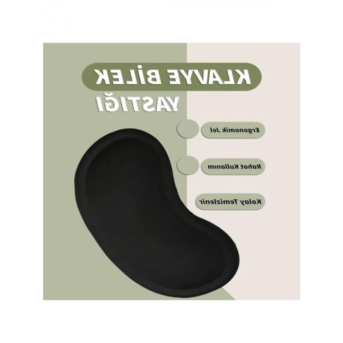 Ergonomik Jel Bilek Desteği, Kaymaz Tabanlı Mouse Pad