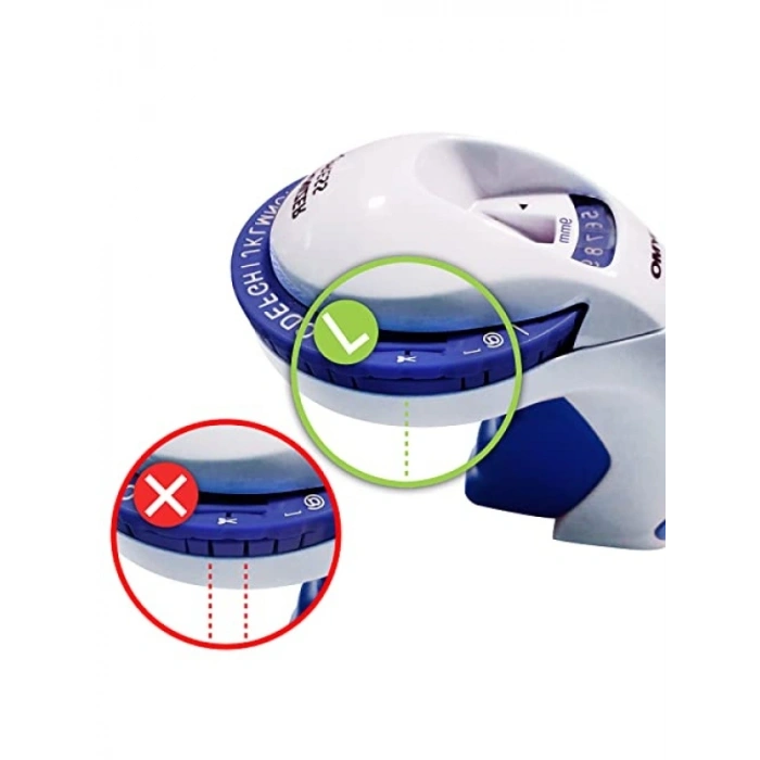 Ergonomik Kabartma Aleti - Sezgisel Döner Klik Sistemi