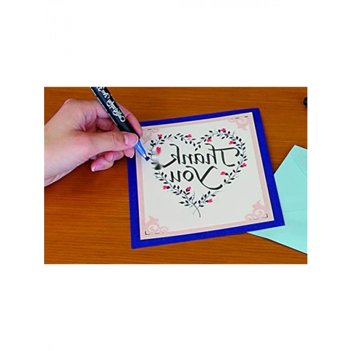 Ergonomik Kaligrafi Kalemi, 5 mm, Siyah