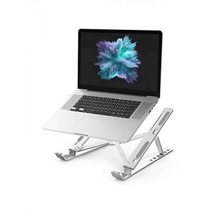Ergonomik Katlanır Aluminyum Dizüstü Bilgisayar Standı