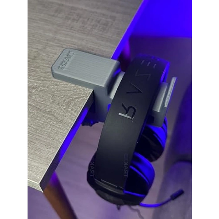 Ergonomik Kulaklık Standı - Kaydırmaz Taban