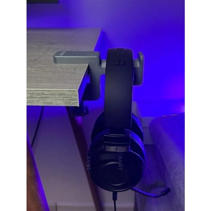 Ergonomik Kulaklık Standı - Kaydırmaz Taban