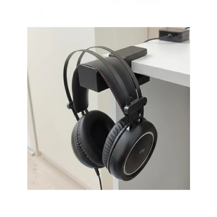 Ergonomik Kulaklık Standı - Siyah Renk ve Sağlam Yapı