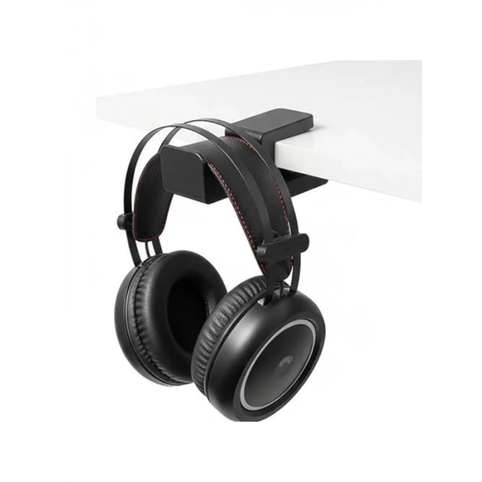Ergonomik Kulaklık Standı - Siyah Renk ve Sağlam Yapı
