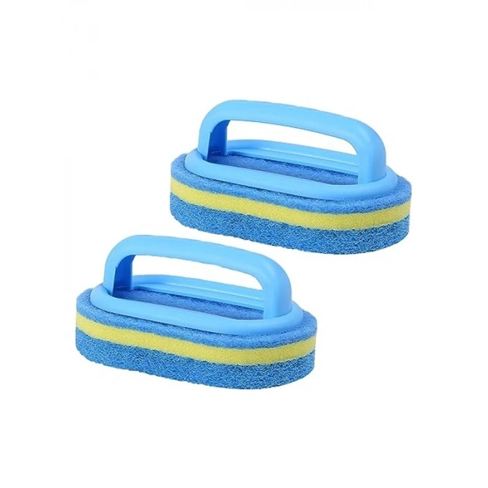 Ergonomik Saplı 2 Adet Temizlik Fırçası Seti