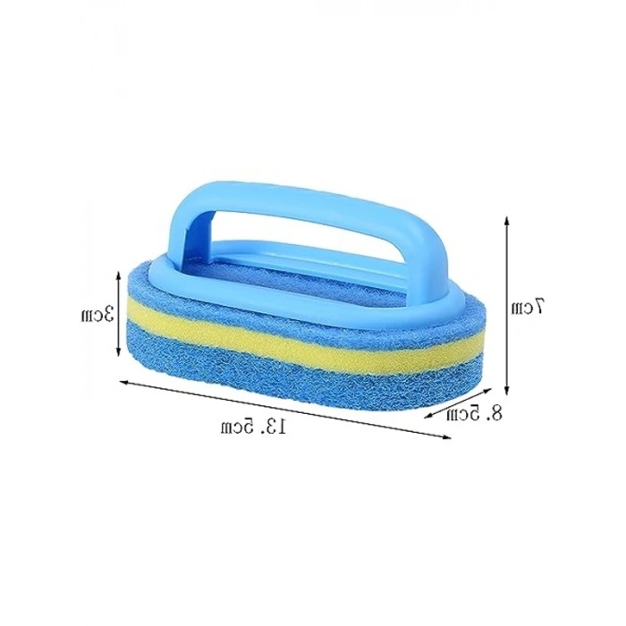 Ergonomik Saplı 2 Adet Temizlik Fırçası Seti