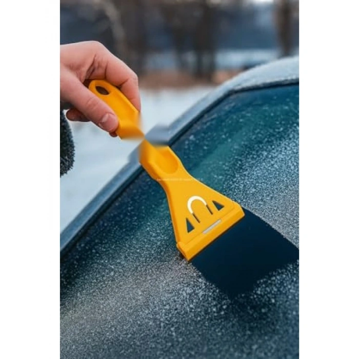 Ergonomik Saplı Cam Kazıma Bıçağı - 70mm Çelik Uç