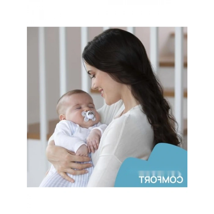 Ergonomik Silikon Emzik, 2li (2-6 Ay)