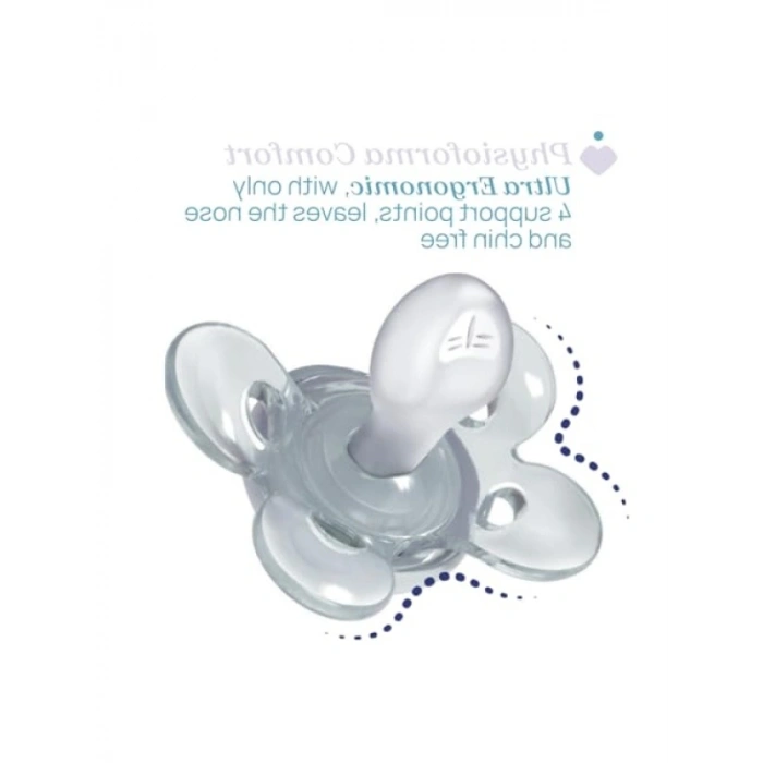 Ergonomik Silikon Emzik, 2li (2-6 Ay)