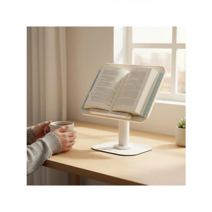 Ergonomik Tasarımlı Ayarlanabilir Tablet ve Kitap Okuma Standı