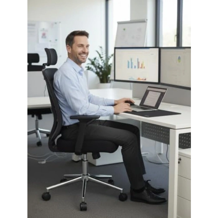 Ergonomik Tasarımlı Ofis Koltuğu, Konforlu Çalışma Koltuğu