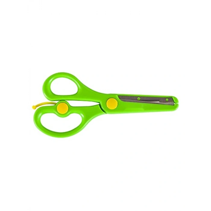 Ergonomik Tasarımlı Plastik Korumalı Okul Makası - Asorti