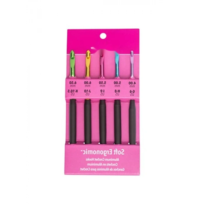 Ergonomik Tığ Kanca Seti (G6/4mm - K10.5/6.5mm)