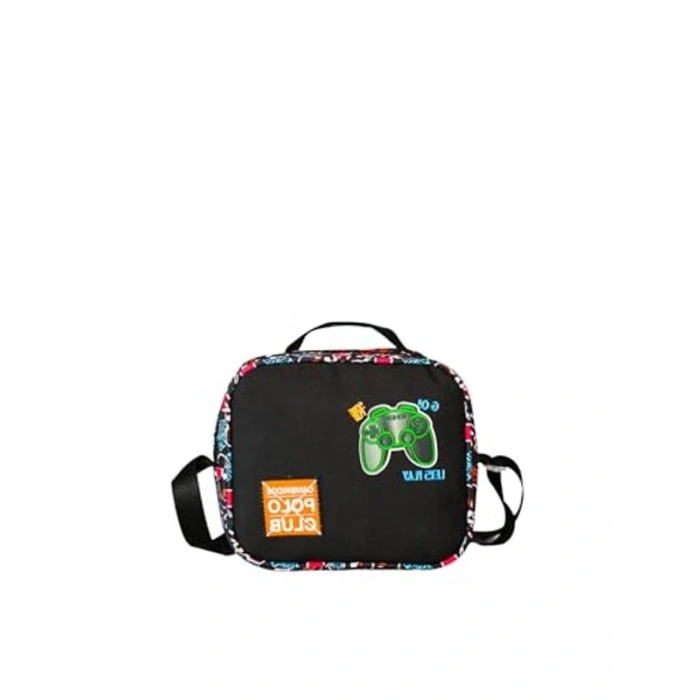 Erkek Çocuk İçin Siyah Beslenme Çantası, Game Time