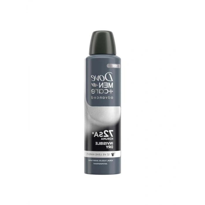 Erkek Deodorant, 72 Saat Koruma ile Invisible Dry Formül