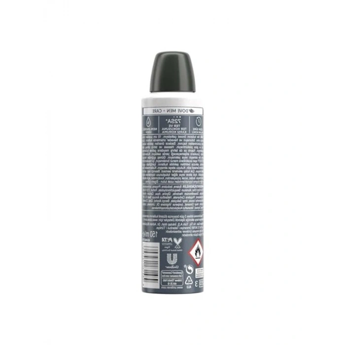 Erkek Deodorant, 72 Saat Koruma ile Invisible Dry Formül