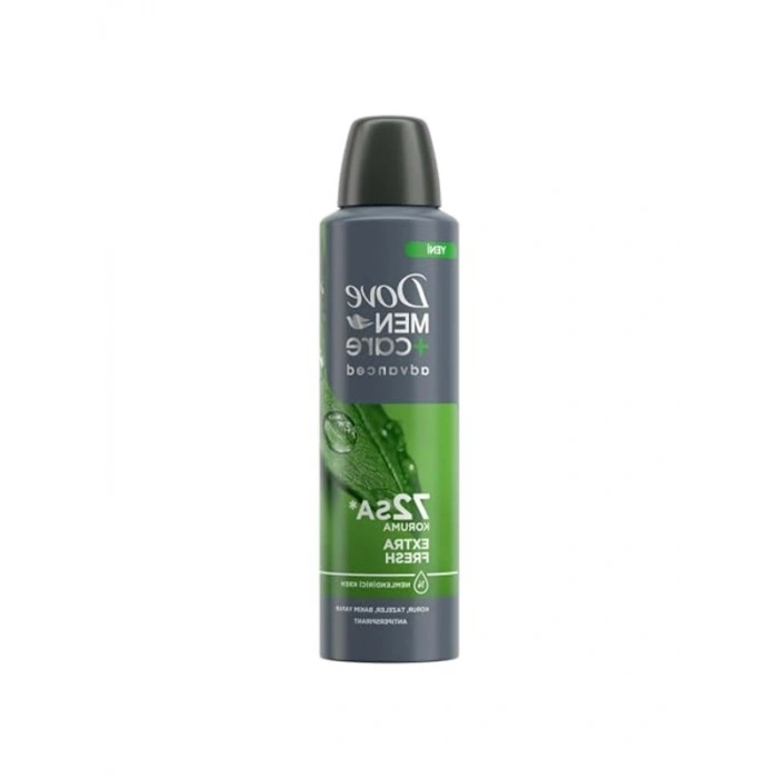 Erkek Deodorant, 72 Saat Koruma ve Extra Fresh Özelliği ile 150 ml