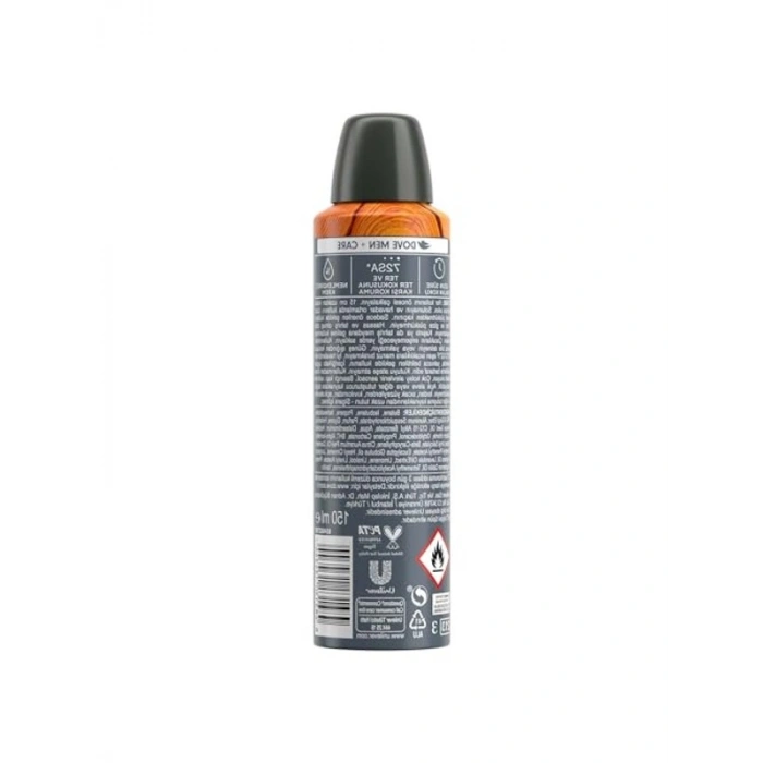 Erkek Deodorant, Sandalwood Vanilla ile 72 Saat Koruma