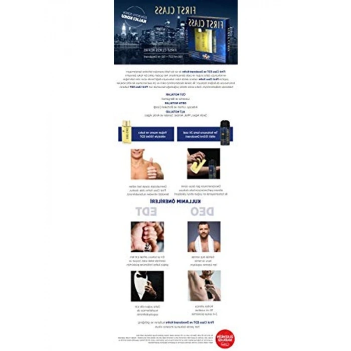 Erkek Parfüm 100 ml ve Deodorant 150 ml, Ferah ve Kalıcı Etki