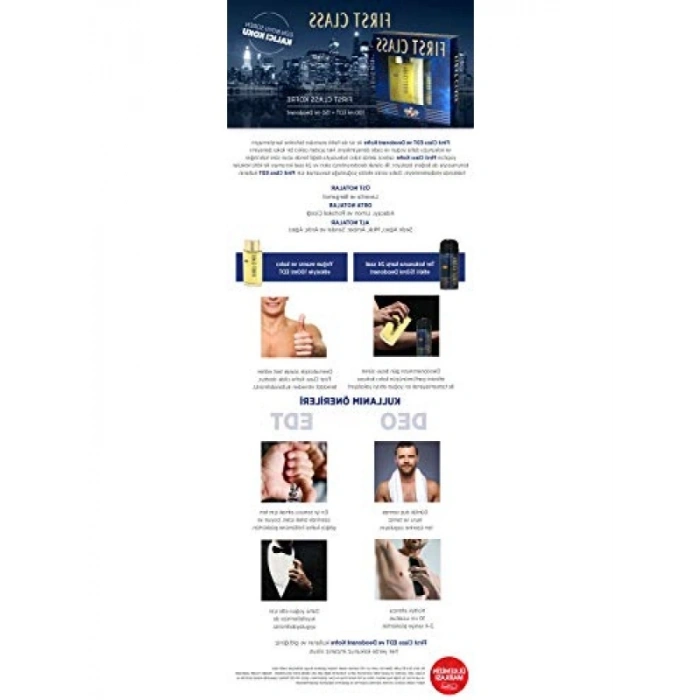 Erkek Parfüm ve Deodorant Seti - 100 ml & 150 ml