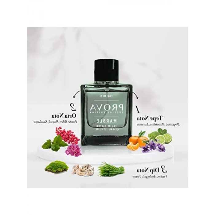 Erkek Parfümü - 50 ml Aromatik Baharatlı Koku