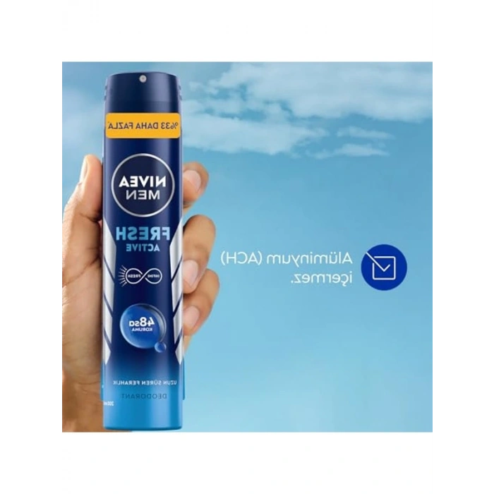 Erkek Sprey Deodorant, 200 ml, 48 Saat Koruma