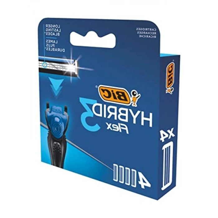 Erkek Tıraş Bıçağı Seti - 1 Sap ve 4 Yedek Başlık