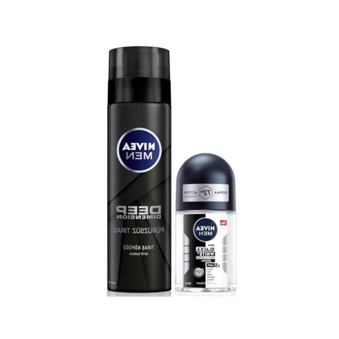 Erkek Tıraş Köpüğü ve Mini Deodorant Seti