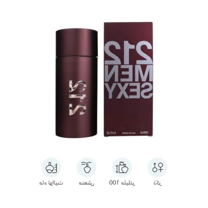 Erkekler için 212 Sexy EDT 100 ml Parfüm