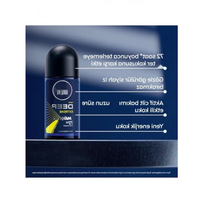 Erkekler İçin 72 Saat Ter Koruma Sağlayan Roller Deodorant 50 ml