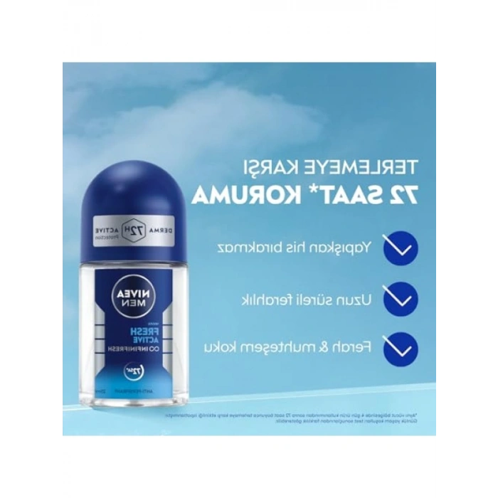 Erkekler İçin Ferahlatıcı Deodorant Seti - Sprey ve Mini Roll-on