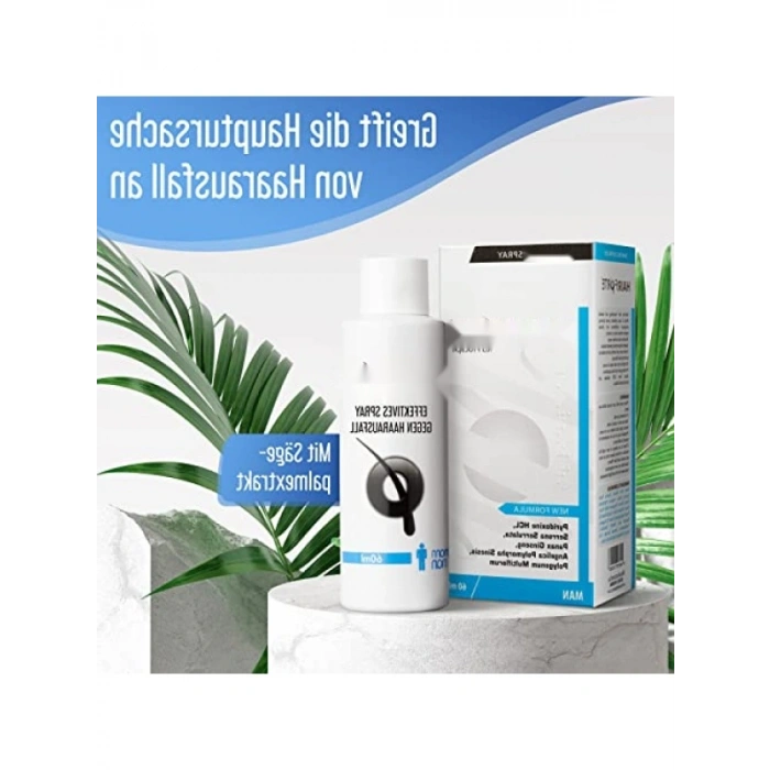 Erkekler İçin Saç Dökülmesini Engelleyici 60 ml Sprey