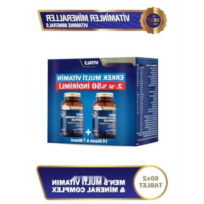 Erkeklere Özel Zaman Salınımlı Multivitamin Paket