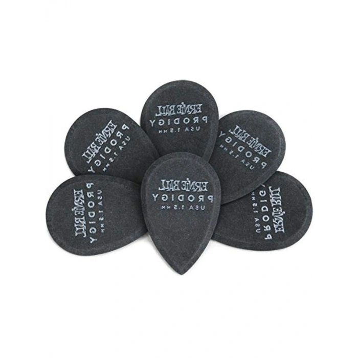 Ernie Ball 1.5Mm Teardrop Prodigy Seçtikleri 6Lı Paket Siyah